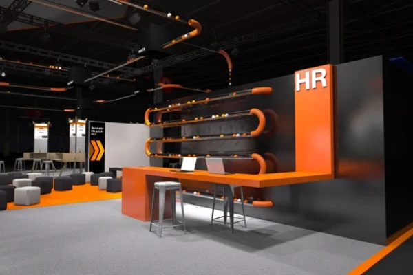 Stand Orange pour Publicis Live