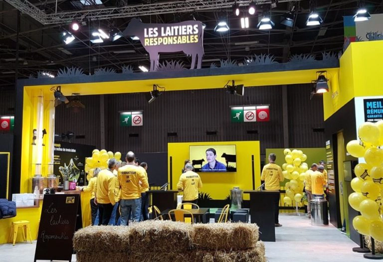 Stand Les Laitiers Responsables xPublicis Live