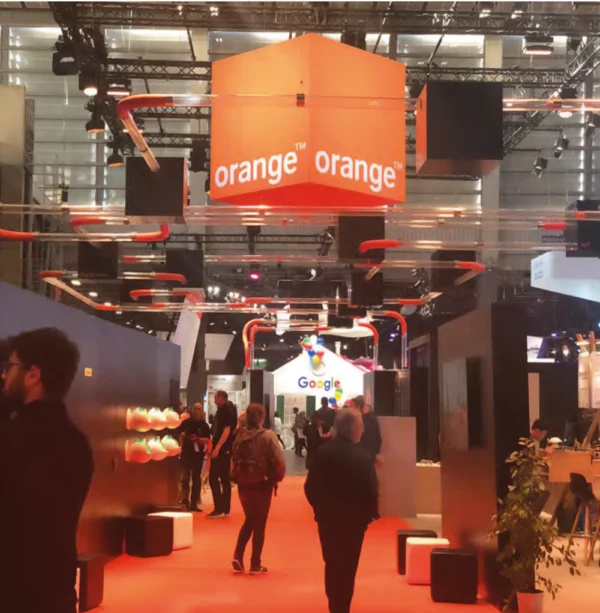Stand Orange pour Publicis Live