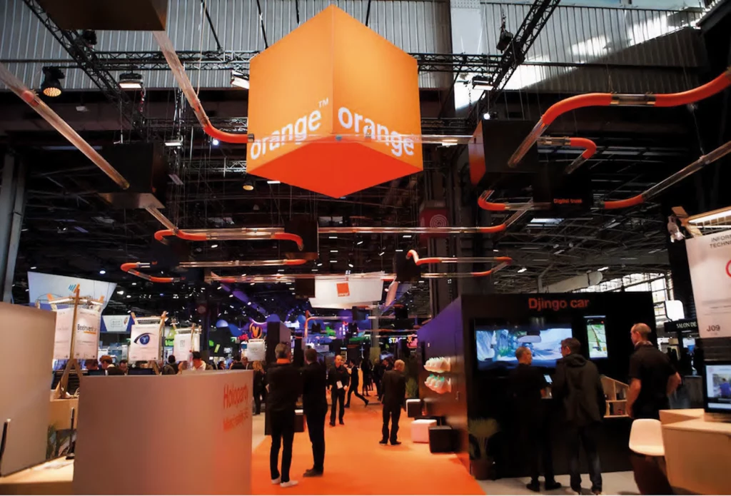 Stand Orange pour Publicis Live