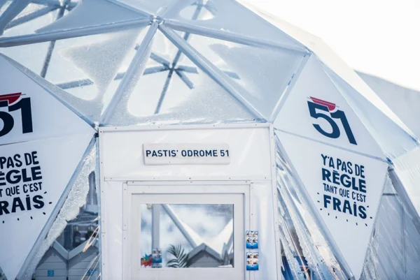 Pastis O'Drome pour Pastis 51, photo ©Florian-Gallène
